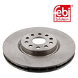 Febi 14165 Brake Disc Front Axle Premium Fits Alfa Romeo 166 1998 - 2006