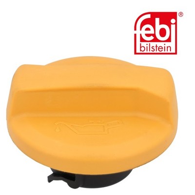 Febi 33677 Oil Filler Cap Polyamide Yellow Fits Opel Astra 1998 - 2005