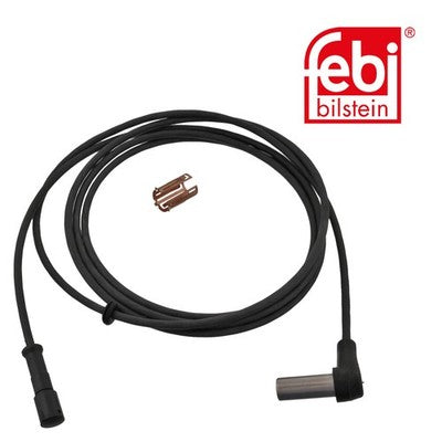 Febi 45778 ABS Sensor With Bush Durable Right Angled Connector High Performance
