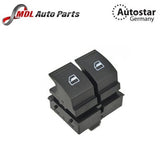 AutoStar Front Left Electric Window Switch 1K3959857A VW Golf Mk5 Mk6 Jetta