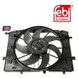 Febi 170571 Radiator Fan Premium Quality Fits Mercedes-Benz C-Class 2013 - 2018