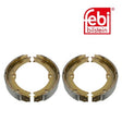 Febi 32951 Brake Shoe Set Premium Fits Mercedes-Benz Sprinter 5-T 2009 - 2018