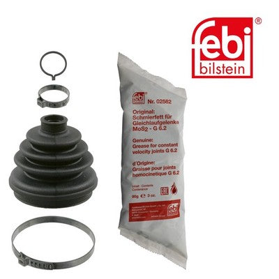 Febi 02581 CV Boot Kit Rubber Standard Premium Fits Vauxhall Astra 1992 - 1998