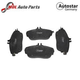 AutoStar Germany Front Brake Pads for Mercedes GLA-Class W156 GLA 220 0004209104