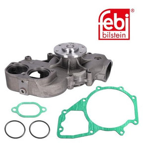 Febi 11185 Water Pump Grey Cast Iron Standard Fits Honda Accord 2004 - 2008
