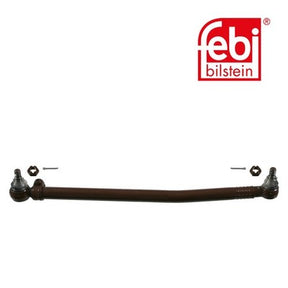 Febi 18943 Drag Link Front Axle For RH Drive With Castellated Nut And Split Pins
