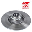 Febi 43986 Brake Disc Rear Axle Premium Fits Renault Clio 1991 - 1998