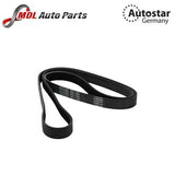 AutoStar Germany V-Ribbed Belt 03C260849A VW Golf, Jetta, Beetle, Tiguan 1.4 TSI