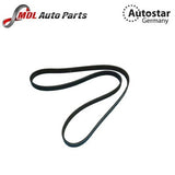 Autostar Germany V-Ribbed Belt 6PK1432 for BMW E60 E63 E64 E65 E66 E70