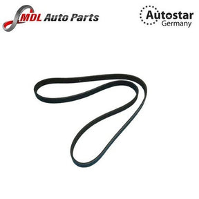 Autostar Germany V-Ribbed Belt 6PK1432 for BMW E60 E63 E64 E65 E66 E70