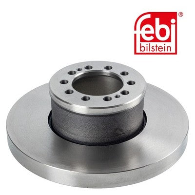 Febi 108002 Brake Disc Front Axle Premium Grade Durable High Performance