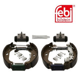 Febi 38743 Brake Shoe Set Rear High Performance Fits Fiat Punto 1999 - 2006