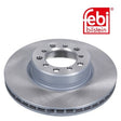 Febi 06857 Brake Disc Standard Premium Fits Mercedes-Benz S-Class 1985 - 1991