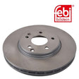 Febi 04630 Brake Disc Standard Premium Fits Mercedes-Benz E-Class 1999 - 2002