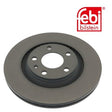 Febi 43908 Brake Disc Rear Axle High Performance Fits Audi A4 2003 - 2004