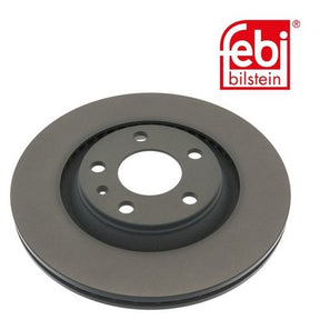 Febi 43908 Brake Disc Rear Axle High Performance Fits Audi A4 2003 - 2004