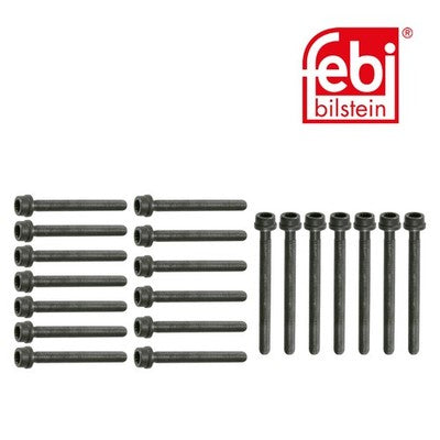 Febi 22036 Cylinder Head Bolt Set Premium Grade Fits Renault Scénic 2008 - 2009