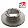 Febi 18653 Brake Disc Front Rear Axle Premium Grade Durable High Performance