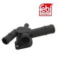 Febi 29791 Coolant Flange Left Plastic Premium Fits VW Bora 1998 - 2005
