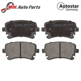 AutoStar Germany Rear Brake Pads 4E0698451A for Audi A4 A6 A8 VW Transporter T5