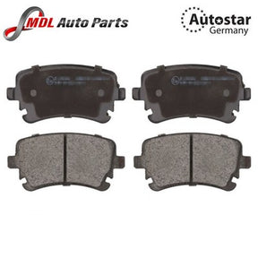 AutoStar Germany Rear Brake Pads 4E0698451A for Audi A4 A6 A8 VW Transporter T5