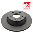 Febi 43856 Brake Disc Rear Premium High Performance Fits Audi TT 2006 - 2010