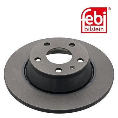 Febi 43856 Brake Disc Rear Premium High Performance Fits Audi TT 2006 - 2010