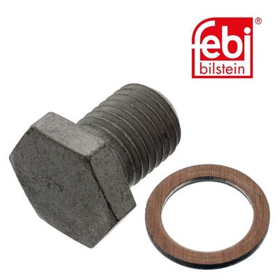 Febi 100551 Oil Drain Plug Male Hex Premium Fits BMW 7 Series 1998 - 2000