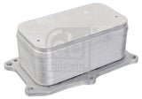 Febi 179532 Oil Cooler Aluminium Premium Grade Durable High Performance