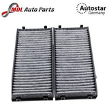 AUTOSTAR GERMANY CABIN FILTER bmw E70 E71 E72 2PCS SET 64119248294