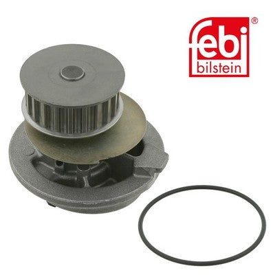Febi 01259 Water Pump Cast Aluminium Standard Fits Opel Vectra 1988 - 1990