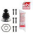 Febi 03636 CV Boot Kit Rubber Standard Premium Quality Fits Audi A8 1998 - 2002
