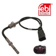 Febi 48838 Exhaust Gas Temperature Sensor Premium Fits VW Phaeton 2013 - 2016