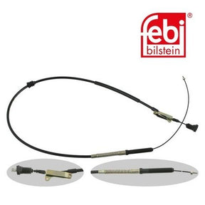 Febi 15751 Premium Brake Cable Left Rear Right Fits Volvo 740 1988-1990