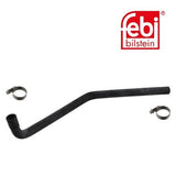 Febi 49104 Coolant Hose Black With Clamps Durable Standard High Performance