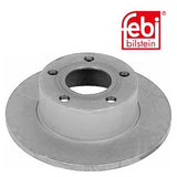 Febi 09076 Brake Disc Rear Axle Standard Premium Fits Audi 100 1984 - 1988
