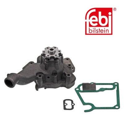 Febi 03240 Water Pump Grey Cast Iron High Performance Fits Audi A6 1997 - 2005
