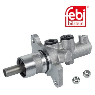 Febi 109434 Brake Master Cylinder Aluminium Fits BMW X5 2000 - 2003