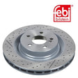 Febi 44100 Brake Disc Rear Premium Fits Mercedes-Benz CLK 2002 - 2009