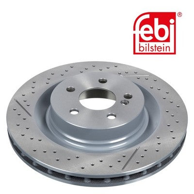 Febi 44100 Brake Disc Rear Premium Fits Mercedes-Benz CLK 2002 - 2009
