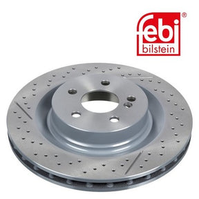 Febi 44100 Brake Disc Rear Premium Fits Mercedes-Benz CLK 2002 - 2009