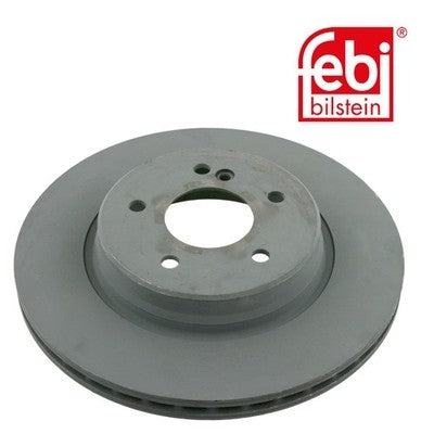 Febi 23212 Brake Disc Rear High Performance Fits Mercedes-Benz CLK 1999 - 2002