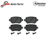Autostar Germany Rear Brake Pad Set 2K5698451B for Volkswagen Caddy Transporter