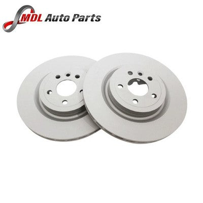 BREMBO 2x Brake Discs Vented JAGUAR F-PACE X761 2.0D Rear 15to20 325mm T4A2061