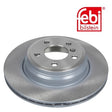 Febi 43907 Brake Disc Rear Axle Premium Fits BMW 3 Series 2013 - 2019