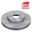 Febi 24565 Brake Disc Front High Performance Fits Ford Focus 2013 - 2017