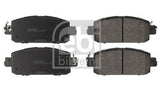 Febi 186402 Brake Pad Set With Anti Squeak Plate Fits Renault Arkana 2020 - 2025