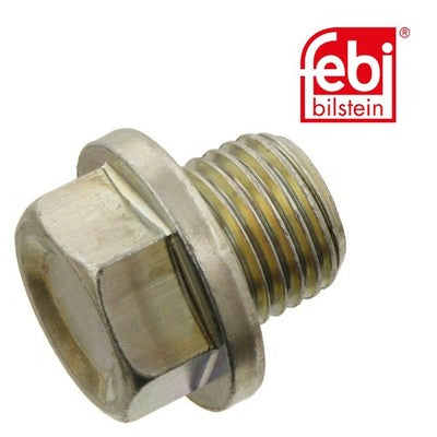 Febi 48885 Oil Drain Plug Male Hex Premium Fits Hyundai Coupe 1998 - 2002
