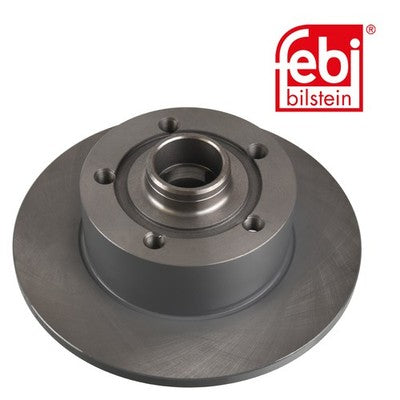 Febi 09079 Brake Disc Standard Durable Premium Grade Fits Audi A4 2000 - 2000