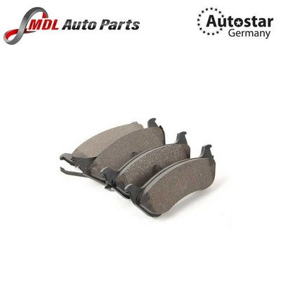 AutoStar Germany Rear Brake Pads 1634200420 for Mercedes ML320 W163 1998-2005